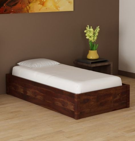 Single Beds, Honey Oak, Small Bed, Furniture Shopping, Bed With Drawers, Online Furniture Shopping, Sheesham Wood, Trundle Bed, Single Bed