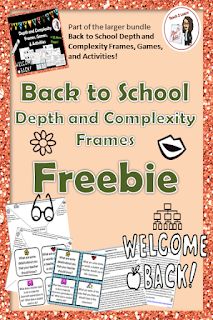 Fourth Grade Writing, Depth And Complexity, Science Classroom Decorations, Get To Know You Activities, Depth Of Knowledge, First Week Of School, Middle School English, Teaching Life, Cooperative Learning