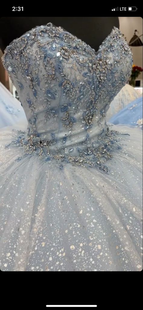 Baby Blue Quinceanera Dresses, Blue Quinceanera Ideas, Blue Quince Dress, Light Blue Quinceanera Dresses, Baby Blue Quinceanera, Light Blue Quince, White Quinceanera Dresses, Black Quince, Quince Dresses Blue