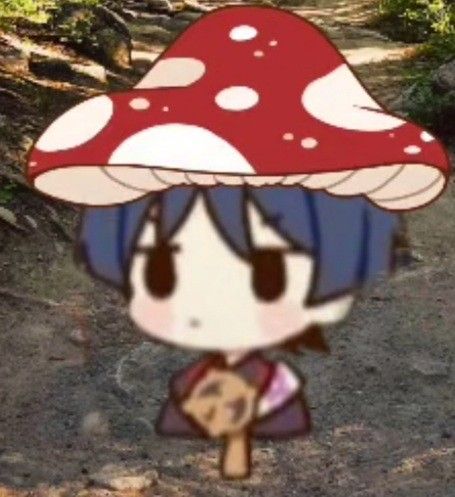 Scaramouche Mushroom, Genshin Mushroom, Chibi Mushroom, Cute App, Cartoon Wallpaper, Matching Icons, Genshin Impact, Aesthetic Anime, Anime Icons