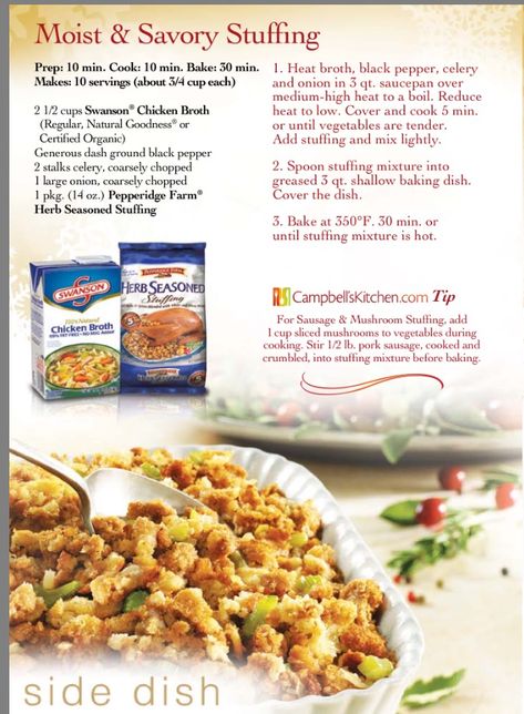 Pepper Ridge Farm Stuffing Recipes, Crockpot Pepperidge Farm Stuffing, Pepperidge Farm Stuffing Recipes Easy, Stuffing Made With Pepperidge Farm, Recipes Using Pepperidge Farm Stuffing, Stuffing Recipes With Pepperidge Farm, Stove Top Stuffing Recipes Thanksgiving, Pepperidge Farm Stuffing Recipes Chicken, Pepridge Farm Stuffing Recipes