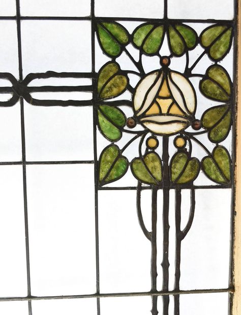 Detail of Tree of Life Picture Window Attributed to John S. Bradstreet, arts and crafts design, c. 1905 Pastel Stained Glass Window, Ikea Doors, Tree Of Life Pictures, Tree Of Life Stained Glass, Bungalow Ideas, Leadlight Windows, John Scott, Stained Glass Light, Picture Window