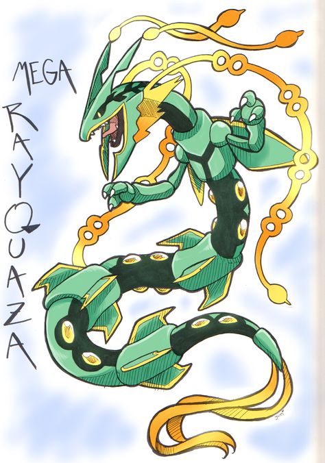 MY BABE QUAZAA CAN MEGA EVOLVE INTO THE MOST BEAUTIFUL DRAGON. Pokémon Fusions, Mega Rayquaza, Rayquaza Pokemon, Flying Type Pokemon, Dragon Poses, Pokemon Mega, Fake Pokemon, Dragon Anatomy, Mega Pokemon