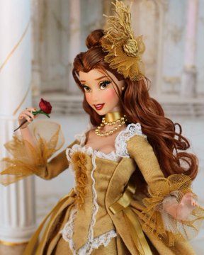 Ooak Disney Doll, Designer Barbie, Disney Princess Doll Collection, Disney Barbie Dolls, Disney Princess Dolls, Prințese Disney, Belle Disney, Beautiful Barbie Dolls, Disney Dolls