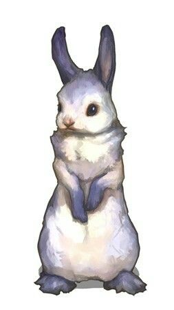 Bunny Artwork, Rabbit Drawing, Bunny Painting, Canine Art, Rabbit Art, Bunny Art, Fantasy Creatures Art, Anime Animals, Monster Design