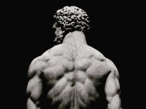 Hercules Aesthetic, Discipline Life, Greek God Wallpaper Aesthetic, Sculpture Anatomy, David Goggins Motivation, Greek God Sculptures, Underground Aesthetic, Noxus League Of Legends, Aesthetic Statue