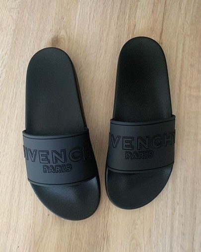 Luxury Modern Slides For Streetwear, Slip-resistant Open Toe Slides For Streetwear, Luxury Black Slides For Streetwear, Luxury Men's Streetwear Slides, Givenchy Slippers, Versace Slides For Men, Affordable Fashion, Sliders, Summer Women