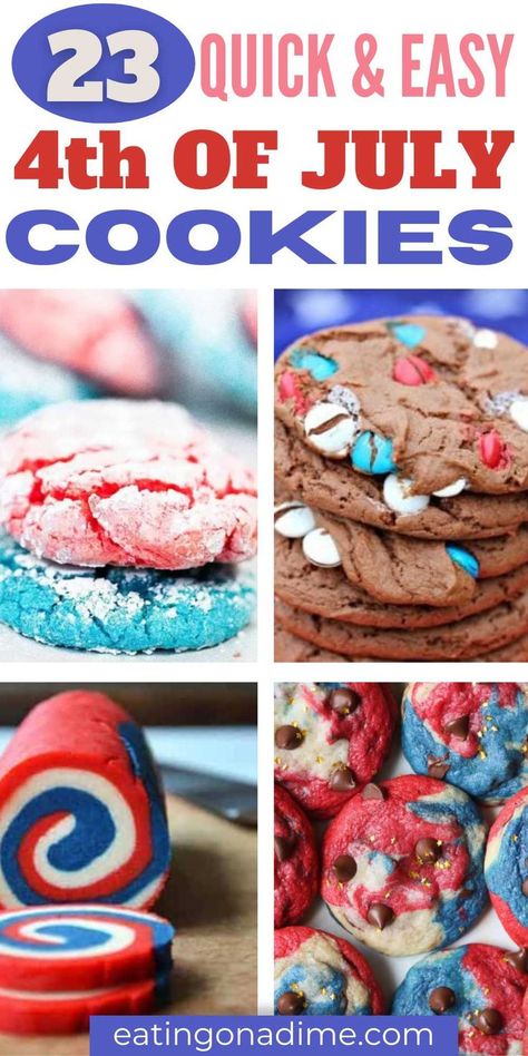 Fourth Of July Cookies, 4th Of July Cookies, 4th July Food, Patriotic Cookies, Patriotic Food, Patriotic Desserts, M M Cookies, Blue Cookies, 4th Of July Desserts