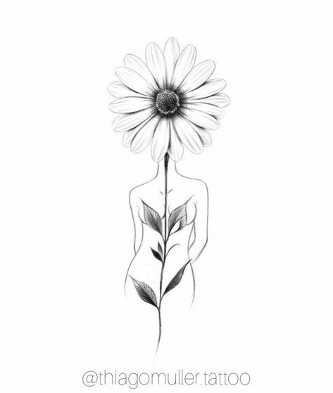 Tattoo floral Female Growth Tattoo, One Liner Tattoo, Growth Tattoo Ideas For Women, Tattoos That Represent Growth New Beginnings, Tattoos That Represent Growth, New Beginnings Tattoo, Girasoles Tattoo, Self Growth Tattoo Ideas, Tattoo That Represents Growth