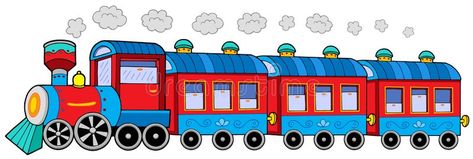 Train Cartoon, Train Clipart, Train Coloring Pages, Train Illustration, Train Drawing, Train Theme, Preschool Activities Toddler, Train Pictures, Steam Locomotive