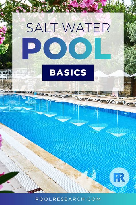 Diy Saltwater Pool, Salt Water Above Ground Pool, Diy Salt Water Pool, Above Ground Salt Water Pool, Saltwater Pool Care, Inground Pool Maintenance, Salt Water Pool Maintenance, Salt Water Pools, Pretty Pool