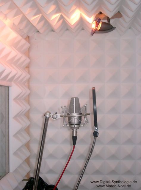 Closet Recording Booth, Closet Studio Music, Girly Music Studio, Closet Recording Studio, Recording Booth Aesthetic, Closet Music Studio, Pink Recording Studio, Pink Music Studio, White Recording Studio