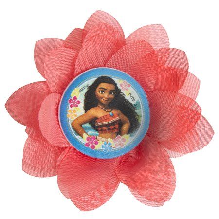 Disney Moana Flower Hair Clip Party Favors, 4ct Moana Flower, Disney Princess Party Favors, Disney Princess Party Supplies, Moana Theme, Moana Themed Party, Colors Party, Princess Party Favors, Moana Birthday Party, Moana Party