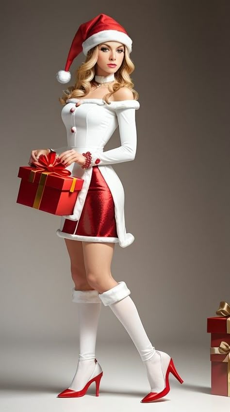 Santa girl costume