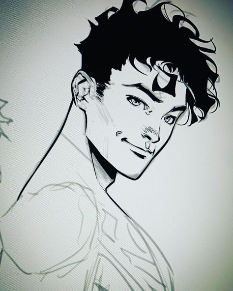 Jorge Jimenez on Instagram: “I mean.. one day, maybe, I would have to draw him as an adult, right? superbo... SUPERMAN! #superman #jonathankent #wip” Superman Anime Style, Superman Drawing Sketches, Superman Jorge Jimenez, Jorge Jimenez Wonder Woman, Phil Jimenez Wonder Woman, Comic Style, Comic Book Drawing, Comic Book Art Style, Illustrator Artist