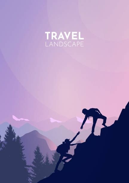 11,000+ Mountain Climbing Helping Hand Stock Illustrations, Royalty-Free Vector Graphics & Clip Art - iStock | Mountain climbing team, Mountain climbing silhouette, Hiking Climbing Illustration Mountain, Climbing A Mountain Illustration, Hiker Illustration, Mountain Clip Art, Climbing Silhouette, Hiking Silhouette, Hiking Illustration, Climbing Illustration, Mountain Portrait