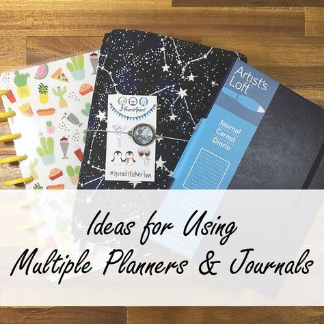 Multiple Planners System, Using Multiple Planners, How To Use Multiple Planners, Planners Ideas, Filofax Ideas, List Making, Journal 3, Artist Journal, Filofax Planners