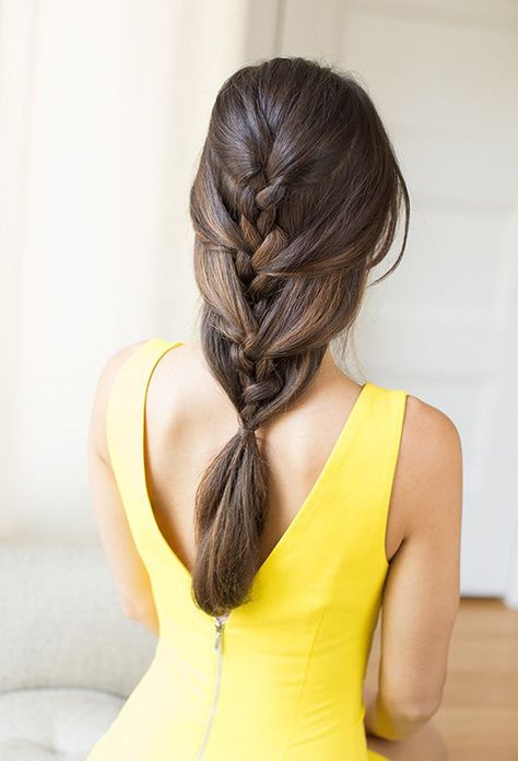 10 Easy And Gorgeous Ways To Make Your Ponytail Look Incredible Loose French Braids, French Braid Ponytail, Hair Romance, French Braid Hairstyles, Great Hair, Layered Hair, Gorgeous Hair, Hair Day, Pretty Hairstyles