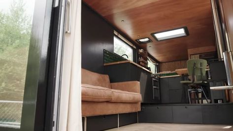 Box Truck Tiny House, Truck Tiny House, Incinerating Toilet, Gooseneck Tiny House, Tiny House Talk, Micro Apartment, Box Truck, Off Grid Solar, Tiny Houses For Sale