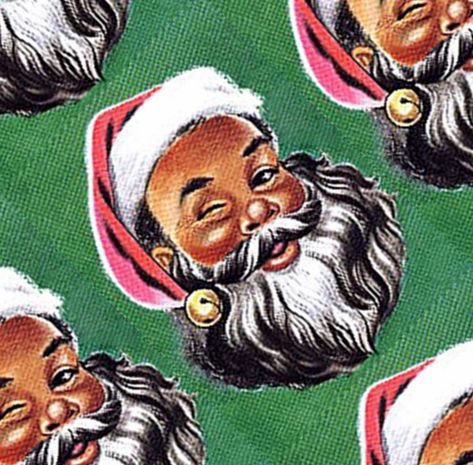 Black Santa Wallpaper, Black Santa Claus Pictures, Black Santa Claus, Black Santa Claus Wallpaper, Black Santa Decorations, Black Santa Claus Painting, Black Santa Christmas Shirts, Santa Cartoon, Santa Claus Pictures