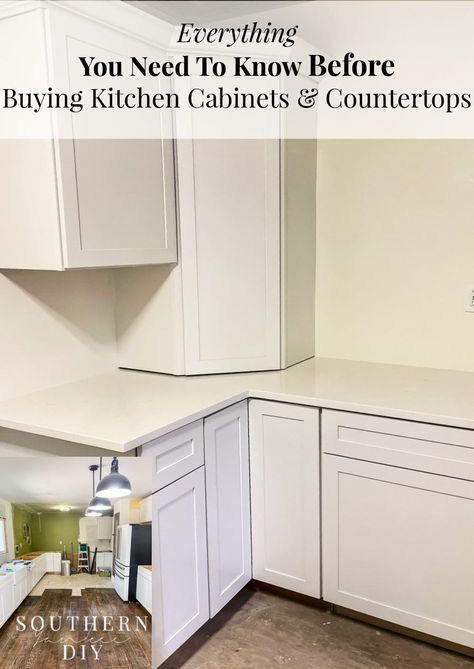 Kitchen Renovation: Lowes Cabinet, Countertop, & Installation Review Everything you need to know & expect when buying your kitchen cabinets, countertops, & installation from Lowes #kitchencabinets #loweskitchencabinets #kitchenrenovation #kitchencountertop Lowes Cabinet, Lowes Countertops, Lowes Kitchen Cabinets, Kitchen Cabinets Countertops, Cabinet Countertop, Property Renovation, Cabinets Countertops, Kitchen Measurements, Kitchen Cabinets And Countertops