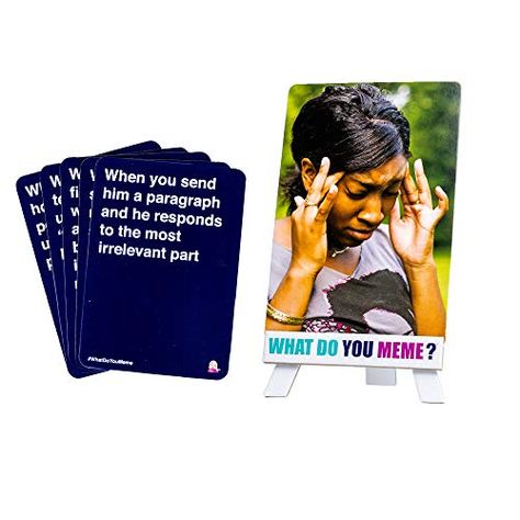 What Do You Meme What Do You Meme, Puzzles For Toddlers, Classic Board Games, Book Jokes, You Meme, Picture Cards, Family Game Night, Brain Teasers, Kids Branding