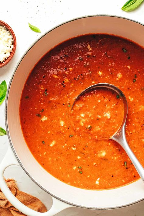 Baked Feta Tomato Soup, Greek Tomato Feta Soup, Roasted Tomato Soup Healthy, Tomato Feta Soup, Roasted Tomatoe Soup Oven, Trader Joe’s Tomato And Roasted Red Pepper Soup Recipes, Feta Soup, Kosher Rules, Jalapeño Peppers