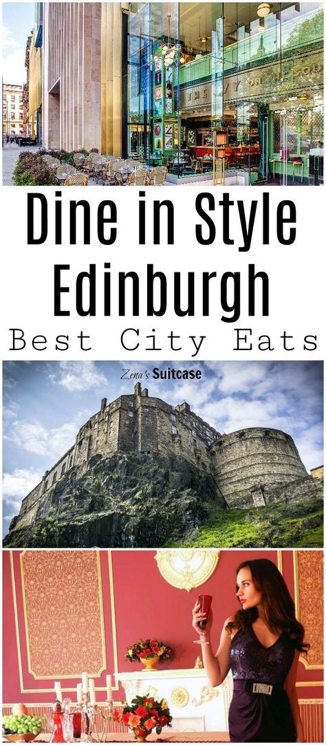 3 Spots to Dine in Style in Edinburgh - If you are looking for places to eat in Edinburgh, there are some fantastic luxury restaurants and here’s 3 of the best for you to take a look at. Pin for your Scottish UK city break now. Edinburgh Trip, Luxury Places, Travel International, Beautiful Scotland, Scotland Trip, Honeymoon Ideas, United Kingdom Travel, Culinary Travel, Uk City