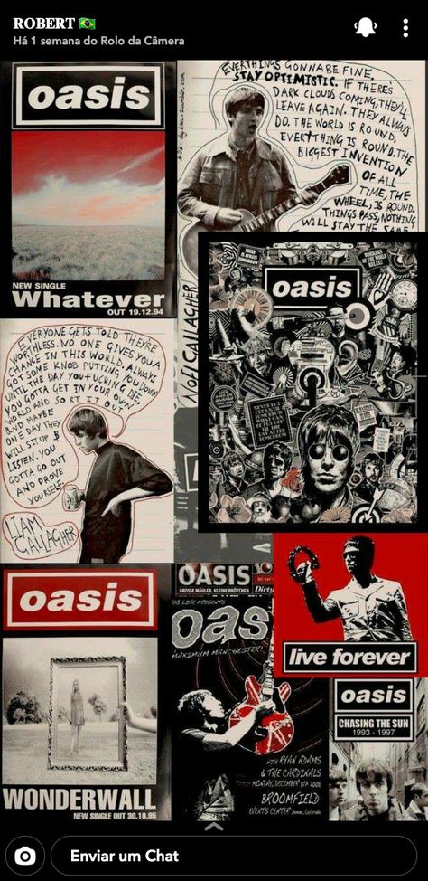 Compartilhamento de link Oasis Aesthetic Wallpaper, Oasis Wallpaper Iphone, Oasis Wallpaper, Oasis Band, Rock N Roll Art, Rock Band Posters, Music Collage, Band Wallpapers, Japon Illustration