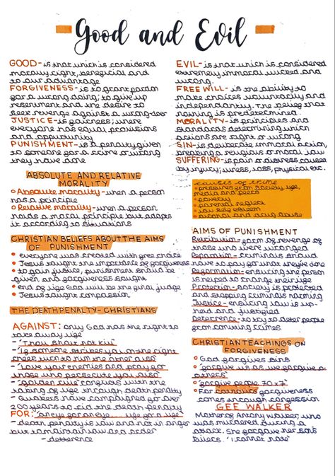 #Religion #philosophy #ethics #gcse #eduqas #religioustudies #goodandevil                               Thank you so much for saving my mind map! I hope it helps you all through your exams🤍 Philosophy And Ethics Gcse, Philosophy Notes Student, Gcse Religious Studies Revision, Philosophy And Ethics Aesthetic, Philosophy Study Notes, Philosophy Notes Aesthetic, Religious Studies Revision Notes, History Gcse Revision Notes, Revision Board