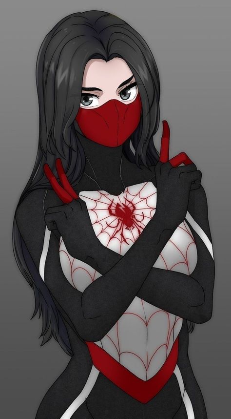 Silk Spiderman, Spiderman Girl, Spiderman Characters, Marvel Spider Gwen, All Spiderman, Silk Marvel, Spider Costume, Image Spiderman, Spiderman Art Sketch