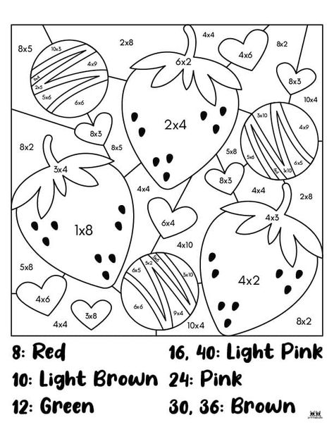 Choose from 20 unique Valentine's Day Color By Number pages in either a standard or math-based format for hours of fun. Print from home. 100% FREE! Color By Number Printable Free, Valentine Worksheets, Color By Number Printable, Valentine Coloring Pages, Love Fest, Valentines Printables Free, Printable Coloring Sheets, Valentine Coloring, Classroom Fun