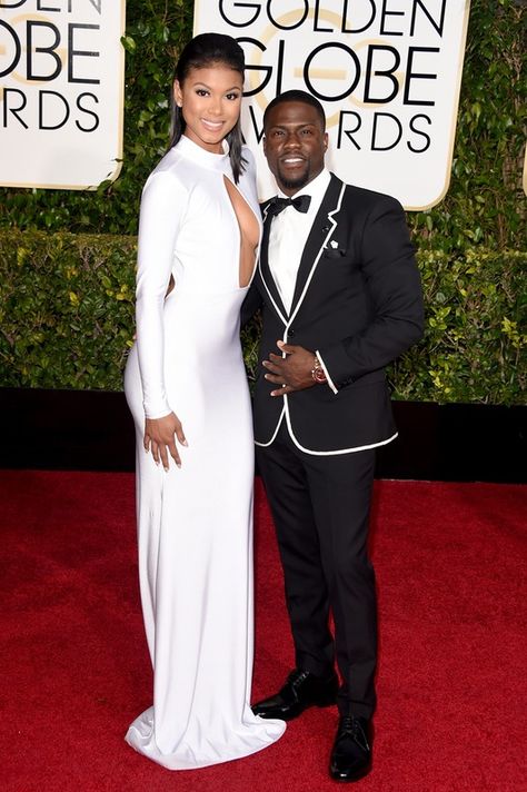 11 Reasons To Date A Short Guy (Especially If You're Short Yourself) Kevin Hart Height, Eniko Parrish, Tall Girl Short Guy, Short Guy, Golden Globes 2015, 2015 Red Carpet, Tall Girl Fashion, Height Difference, Golden Globes Red Carpet