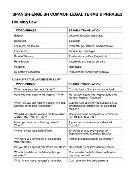 #legal #terms #languages #spanish #english Legal Terms In English, Spanish Legal Terms, Spanish Medical Terms, Medical Interpreter Spanish, Spanish Interpreter, Court Interpreter, Legal Terminology, Medical Interpreter, Medical Spanish