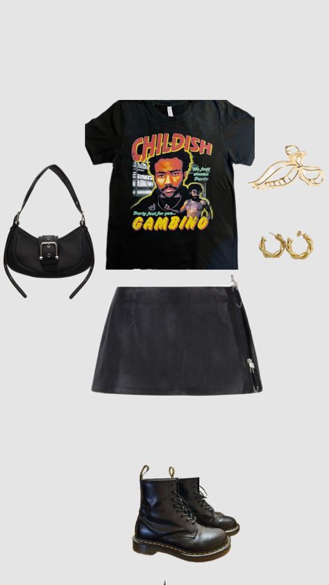 childish gambino concert outfit Childish Gambino Concert Outfit Ideas, Childish Gambino Aesthetic Outfits, Childish Gambino Outfits, Travis Scott Concert Outfit Ideas, Tv Girl Concert Outfit, Childish Gambino Concert Outfits, Travis Scott Concert Outfit, Camp Flog Gnaw Outfits, Childish Gambino Concert