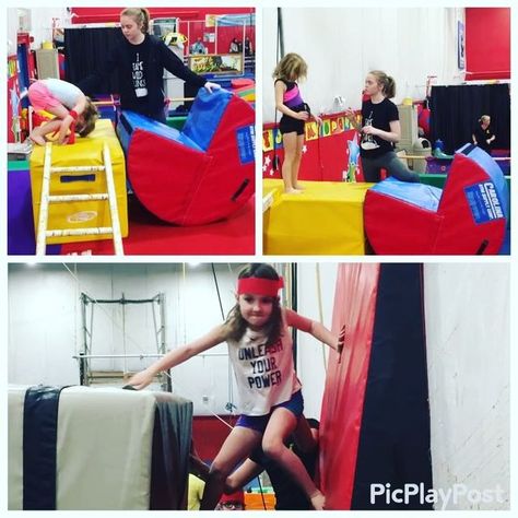 Ninja Gymnastics Course, Gymnastics Ninja Course, Ninja Gymnastics, Toddler Gymnastics Activities, Preschool Gym, Toddler Gymnastics, Gymnastics Lessons, Preschool Gymnastics, Ninja Course