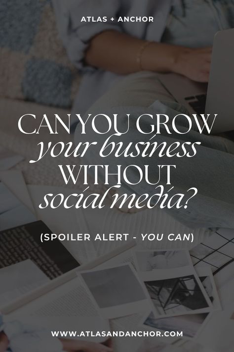 If you've ever wondered if it's possible to grow your business without social media, you can, and we break down exactly how to do it! Business Without Social Media, How To Grow Business, Marketing Without Social Media, Grow Small Business, Content Calendar Template, Blog Strategy, Content Planner, Spoiler Alert, Content Ideas