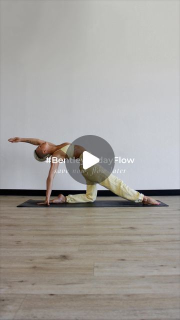 Bentley Fazi on Instagram: "save now, flow later 💫 #bentleyfridayflow

standing - reach up 
forward fold 
lower knees - hands to heart 
camel pose 
forward fold - half lift
step left foot back - lower knee down
crescent b (open chest away from front knee)
half splits 
half camel split (right arm down)
runners lunge 
side plank with backbend (grab back foot)
wild thing 
half pigeon | mermaid
seated twist
forward fold

@aloyoga lemon ice 💕
@spirituallyfitco_op

#yogaflow #yogasequence #arizonayoga #azyoga #yogapractice #aloyoga" Wild Thing Yoga Pose, Wild Thing Yoga, Lemon Ice, Forward Fold, Chest Opening, Camel Pose, Side Plank, Yoga Pose, Yoga Sequences