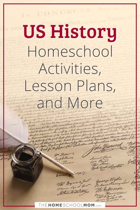 US History homeschool resource links, including lessons, worksheets, downloads, and more Emancipation Proclamation Activities, History Homeschool, History Lessons For Kids, Educational Websites For Kids, History Lesson Plans, Free Homeschool Curriculum, Homeschool Lesson Plans, Emancipation Proclamation, Homeschool High School