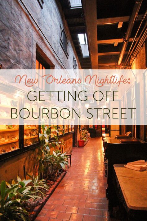 New Orleans Nightlife: Seven Ideas for Getting Off Bourbon Street New Orleans Nightlife, Nola Bachelorette, New Orleans Bachelorette, New Orleans Travel Guide, Trip To New Orleans, New Orleans Vacation, Louisiana Travel, Visit New Orleans, New Orleans Travel