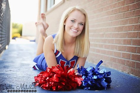 Billie Mitchell Photography: Cheerleader Senior Pictures West ... Cheerleading Senior Pictures, Cheerleading Pics, Cheer Goals, Cheerleading Picture Poses, Cheerleading Poses, Cheer Photography, Cheer Things, Dance Pics, Cheer Pics