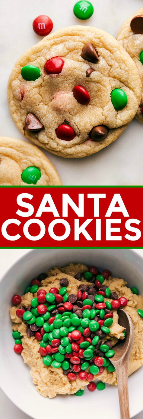 Homemade Santa Cookies, Small Batch Cookies For Santa, Santa Christmas Cookies, Santa Cookie Recipe, Recipe Easy Quick, Stand Mixer Recipes, Christmas Cookies Recipe, Small Batch Cookies, Mixer Recipes