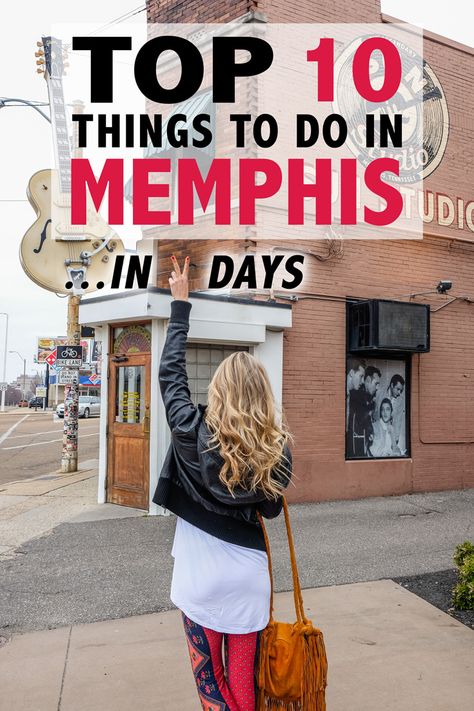 Top 10 Things to Do in Memphis in Two Days Things To Do In Memphis, Southern Road Trips, Tennessee Road Trip, Bachelorette Party Destinations, Tennessee Travel, Nashville Trip, Tennessee Vacation, Us Road Trip, American Road Trip