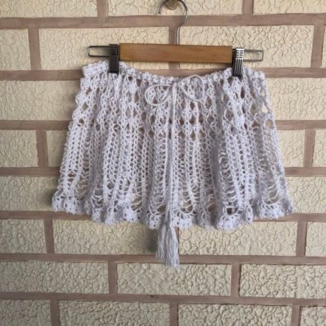 Crochet Skirt Beach, Layered Skirt Pattern, Beach Cover Up Pattern, Cover Up Pattern, Beach Coverup Pattern, Fishnet Skirt, Mini Skirt Pattern, Crochet Beach Cover Up, Crochet Mini Skirt