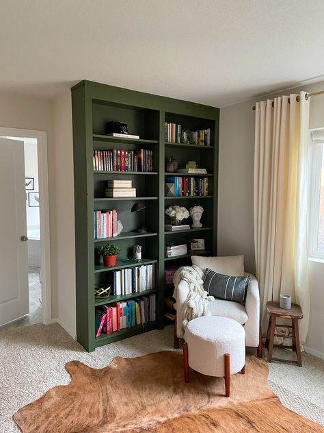 Billy Bookcase Alcove, Pretty Shelves, Kids Den, Bookcase Hack, Billy Ikea, Billy Bookcase Hack, Billy Regal, Ikea Billy Bookcase Hack, Ikea Bookcase