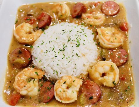 Recipes Shrimp Etouffee, Seafood Boil Recipes, Cajun Dishes, Shrimp Recipes For Dinner, Easy One Pot Meals, Cream Of Mushroom, Creole Recipes, Shrimp Recipes Easy, Easy Shrimp