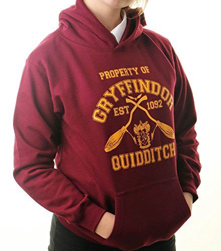 Sharp Threads TEAM GRYFFINDOR HOODIE INSPIRED BY HARRY POTTER QUIDDITCH NEW KIDS SIZES (12-13 Years) KIDS HOODY COMES IN 1-2 YEARS amp Gryffindor Quidditch Team, Quidditch Gryffindor, Gryffindor Quidditch, Harry Potter Hoodie, Harry Potter Merch, Harry Potter Quidditch, Harry Potter Kids, Harry Potter Cosplay, Harry Potter Sweatshirt