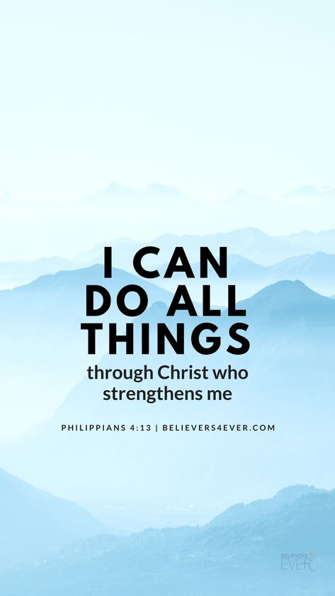 I can do all things through #Christ who strengthens me. Philippians 4:13. Free Mobile wallpaper background. Download Free Mobile #Wallpaper for your #Android and #iPhone. Samsung Note 8 wallpaper. I Can Do All Things Through Christ Who Strengthens Me, I Can Do All Things Through Christ, Philippians 4 13 Wallpaper, 13 Wallpaper, Things Wallpaper, Wallpaper Bible, Bible Quotes Wallpaper, Verses Wallpaper, Philippians 4 13