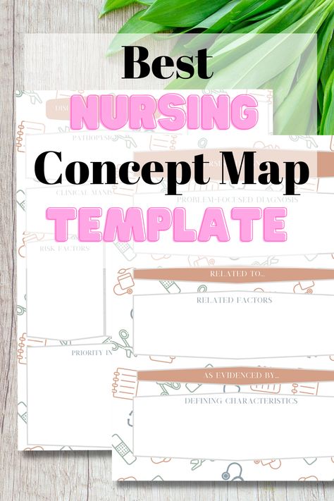 Best Nursing Concept Map Template Nursing Concept Map, Concept Map Template, Concept Maps, Nclex Prep, School Template, Concept Map, Nclex, Nursing School, Nursing