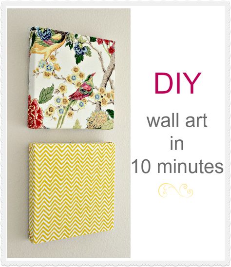 Diy Tableau, Diy Para A Casa, Crafts For Teens To Make, Diy Wand, Metal Tree Wall Art, Fabric Wall Art, Framed Fabric, Dollar Store Crafts, Garage Sale